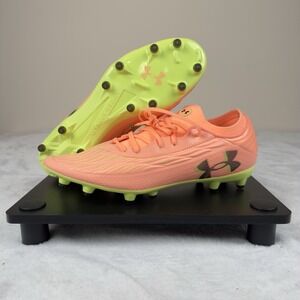 Under Armour UA Magnetico Pro 4 FG Soccer Cleats Shoes Flare Orange Men's 12 New